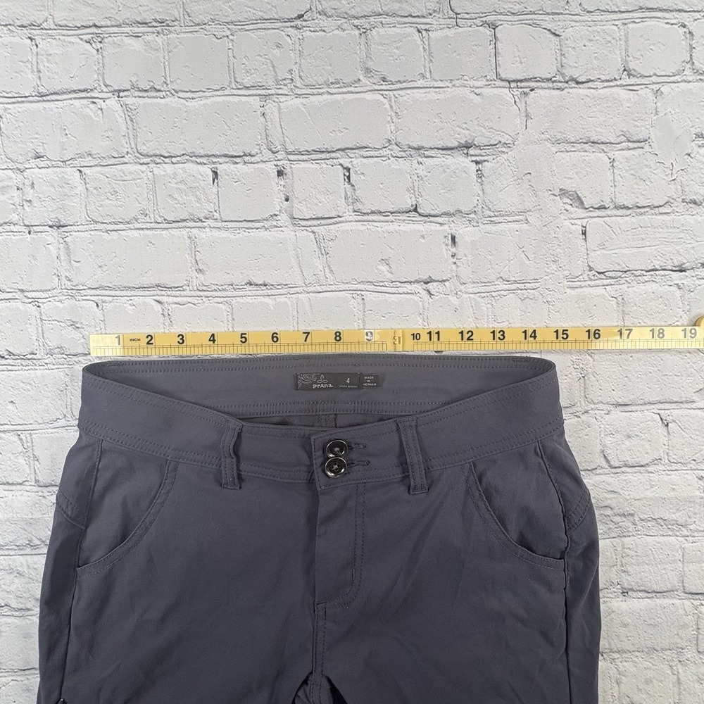 Prana Pants Womens Size 4 Gray Halle Stretch Hiking pants straight leg - Picture 6 of 10